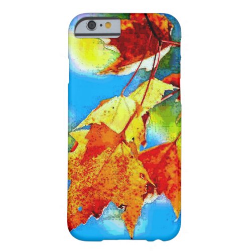 Autumn Falling Leaves iPhone 6 Case