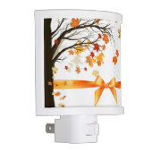 Autumn Falling Leaves Night Light (Right)