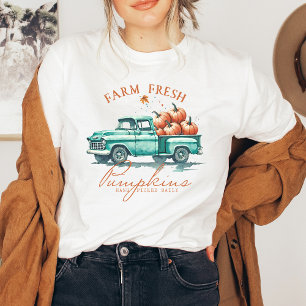 Autumn, Farm Fresh Pumpkins Women's T-Shirt