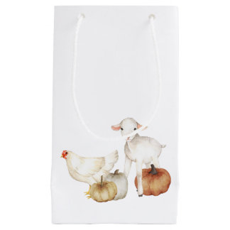 Autumn Farm Party Small Gift Bag