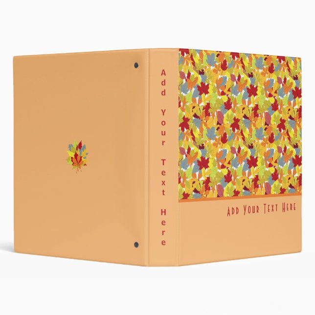 Autumn Festival 3 Ring Binder (Background)