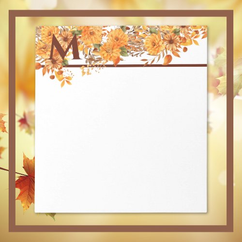 Autumn Festive Notepad