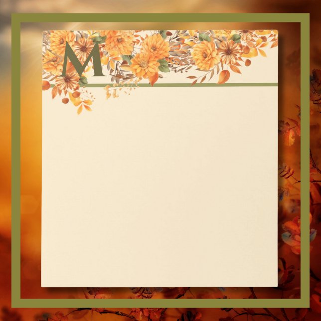 Autumn Festive Notepad (AUTUMN FESTIVE NOTEPAD)