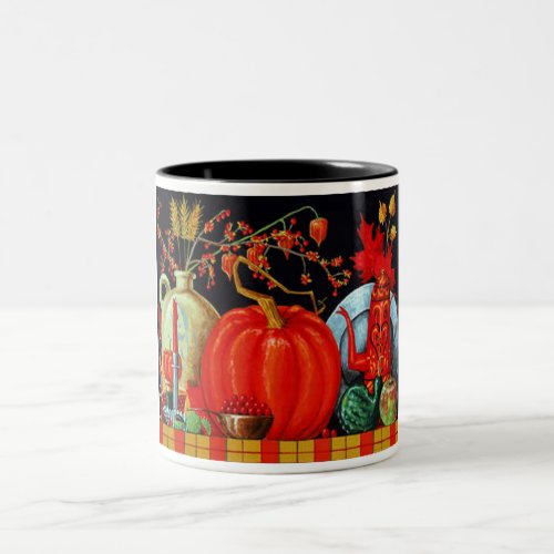 Autumn Festive Table Two_Tone Coffee Mug