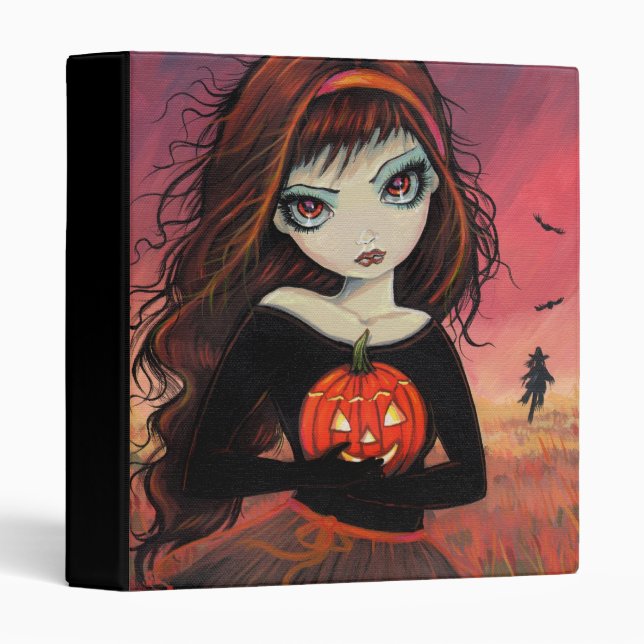 Autumn Fire Halloween Binder (Front/Spine)