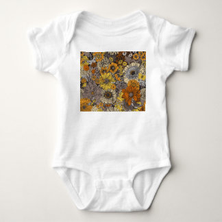 Autumn Flora & Fauna: 70s Retro Baby Bodysuit