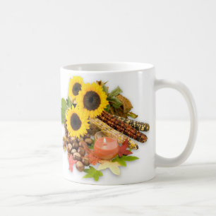 Autumn Floral Arangement Coffee Mug