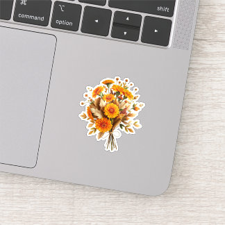  Autumn Floral Bouquet  Sticker