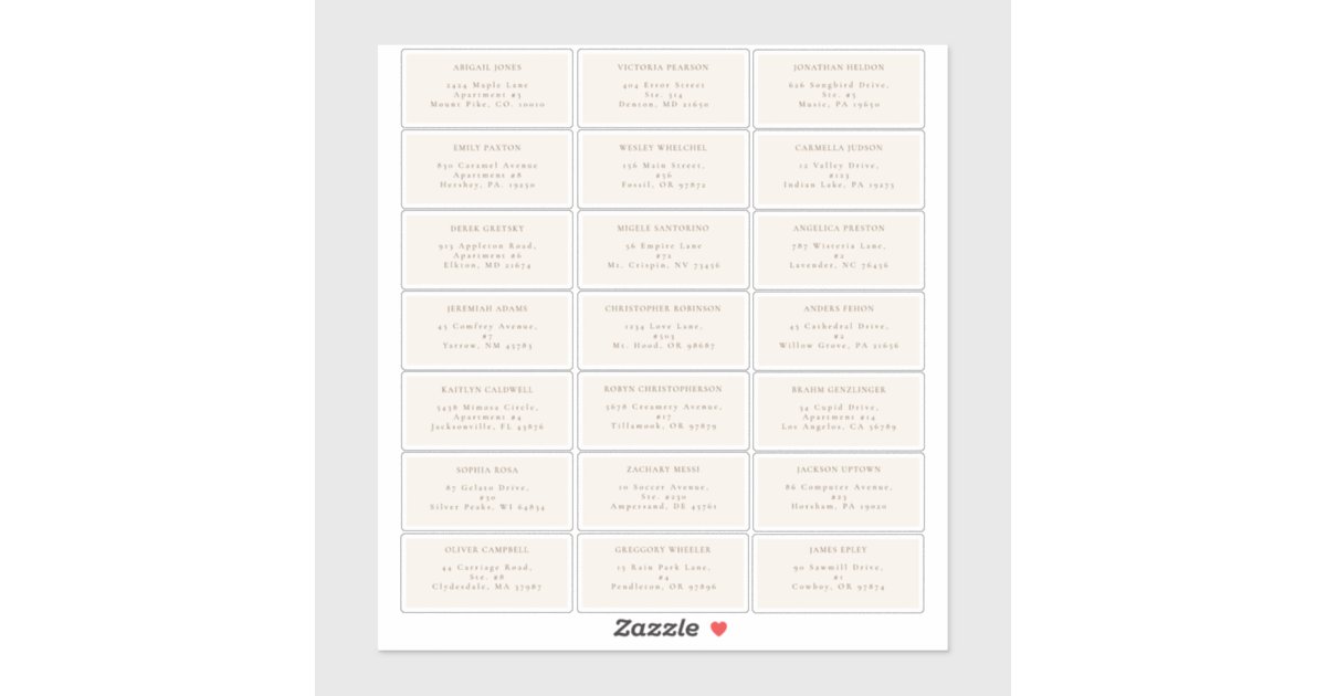 Autumn Floral Burgundy Wedding Guest Address Label | Zazzle
