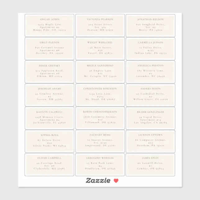 Autumn Floral Burgundy Wedding Guest Address Label | Zazzle