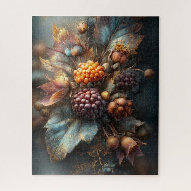 Autumn Floral Puzzle (Vertical)
