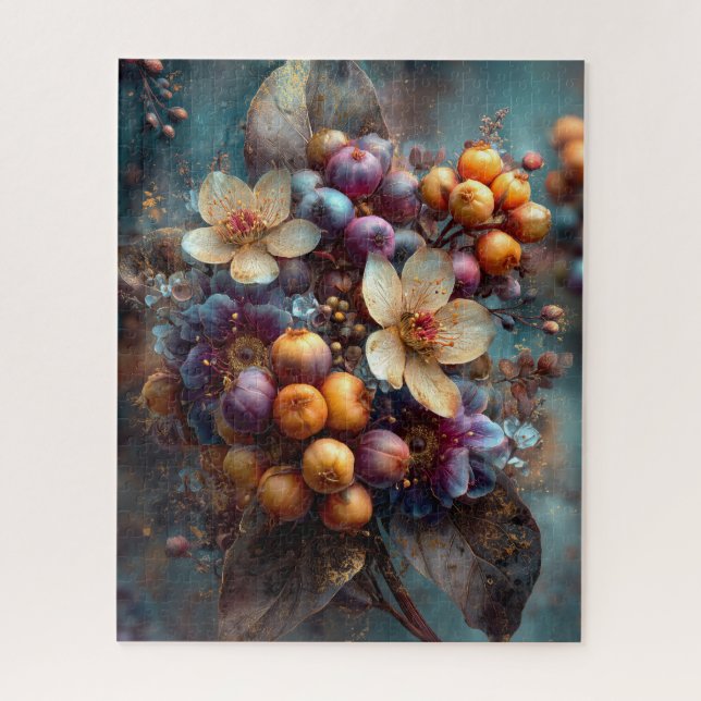 Autumn Floral Puzzle (Vertical)