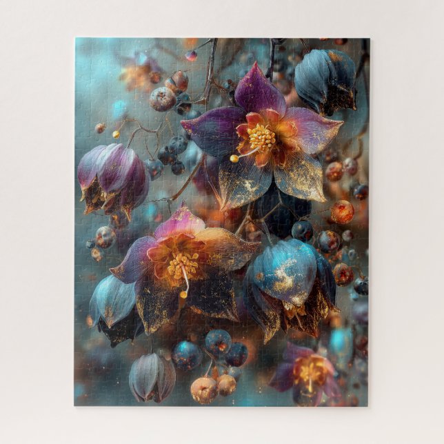 Autumn Floral Puzzle (Vertical)