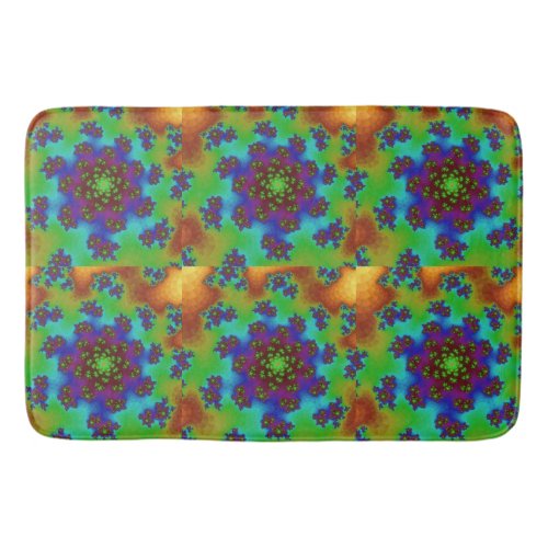 Autumn Floral Sprinkles Bath Mat