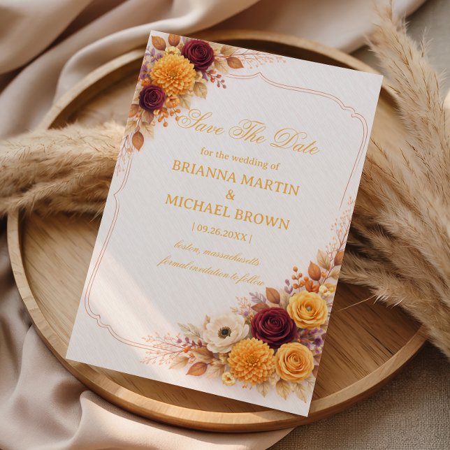 Autumn Floral Warm Announcement (Creator Uploaded)