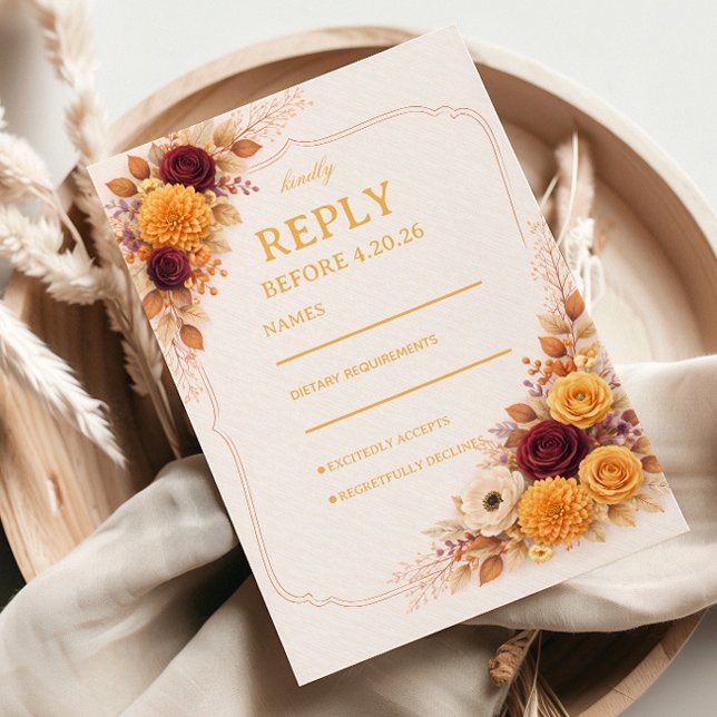 Autumn Floral Warm Response (Creator Uploaded)