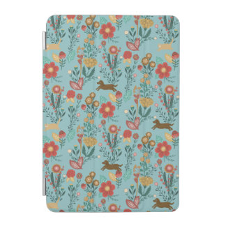 AUTUMN FLOWER DOGS AND CATS iPad MINI COVER