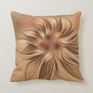 Autumn Flower Throw Pillow