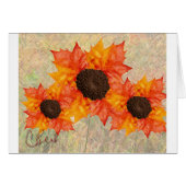 Autumn Flowers (Front Horizontal)