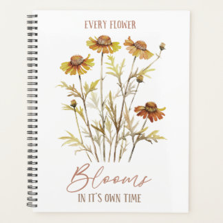 Autumn Flowers|Every Flower Blooms in Its Own Time Planner