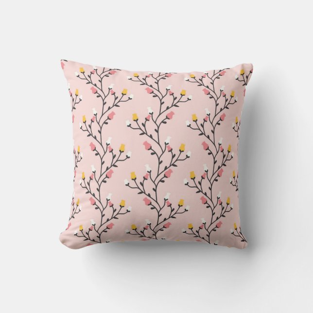 Autumn Flowers Pillow (Front)