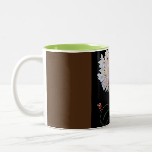 autumn flowers Two_Tone coffee mug