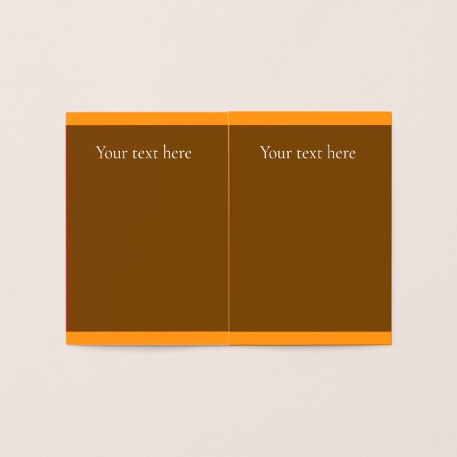 Autumn Foil Card (Inside)