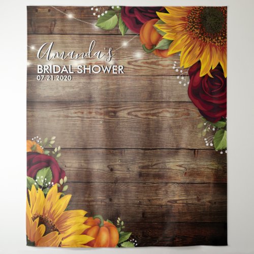 Autumn Foliage Backdrop _ Photo Prop