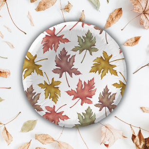 Autumn Foliage Fall Baby Shower Paper Bowls