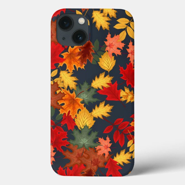 Autumn Foliage Fall Leaves Case iphone 13 case (Back)