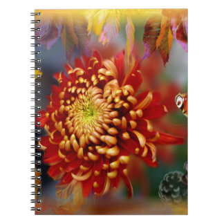 Autumn Foliage Splendor Forest Lake Destiny Notebook