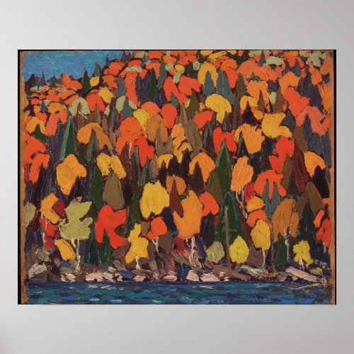 Autumn Foliage _ Tom Thomson  Poster