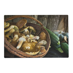 Autumn food still life placemat