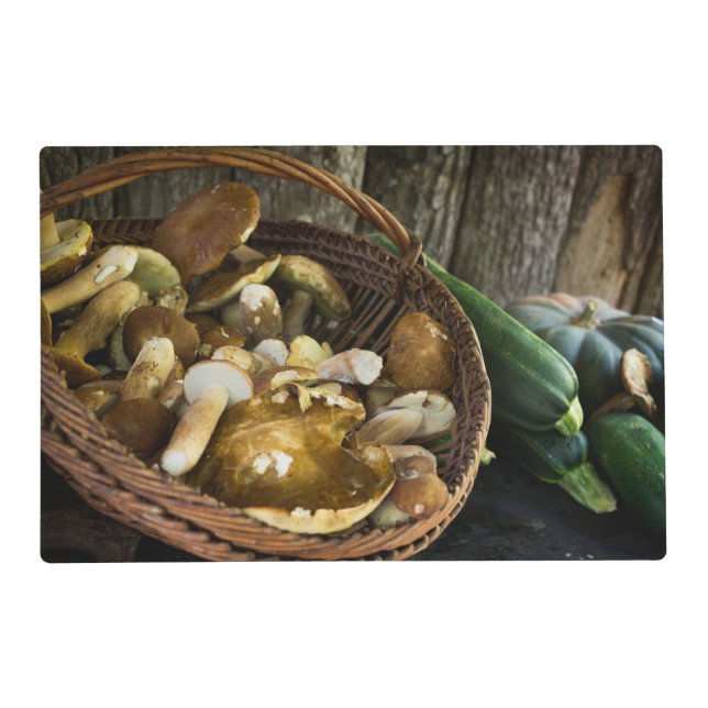 Autumn food still life placemat (Back)