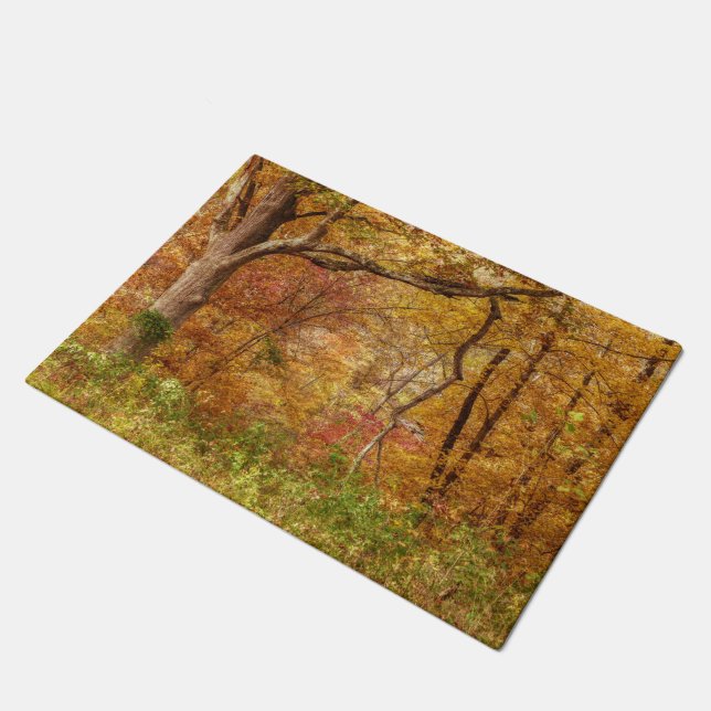 Autumn Forest Doormat (Angled)