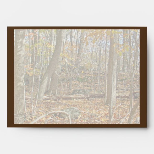 Autumn Forest George Washinton Carver Quotation Envelope (Front)