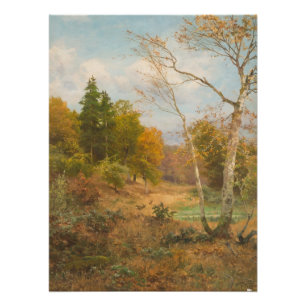 Autumn Forest – Heinrich Böhmer Poster