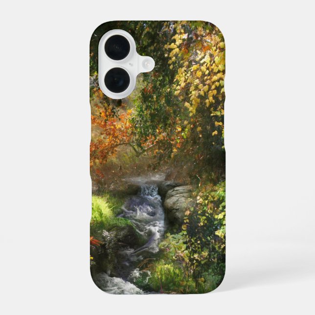 AUTUMN FOREST MIDDLE RIVER IPHONE CASE (Back)