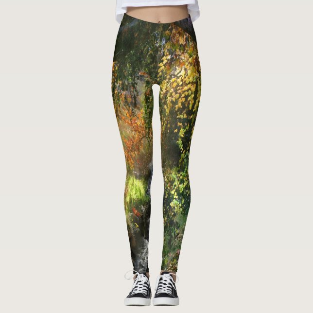 AUTUMN FOREST MIDDLE RIVER LEGGINGS (Front)