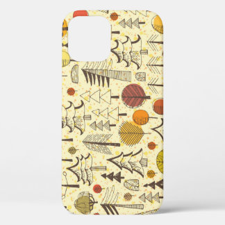 Autumn Forest: Seamless Graphic Pattern. iPhone 12 Case