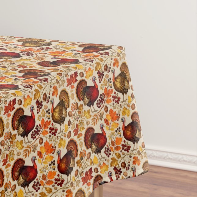 Autumn Forest Splendor Tablecloth (In Situ)