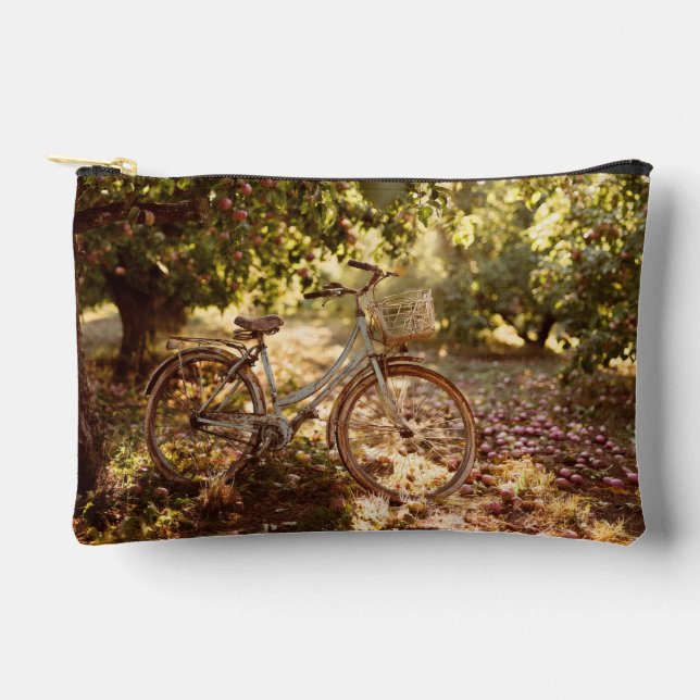 Autumn Forest Vintage Bicycle Pouch (Front)