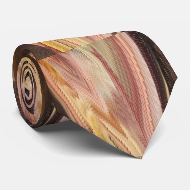 Autumn Fountain Neck Tie (Rolled)