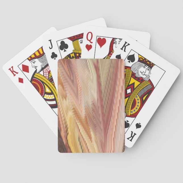 Autumn Fountain Poker Cards (Back)