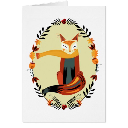 Autumn Fox Cards (Front)