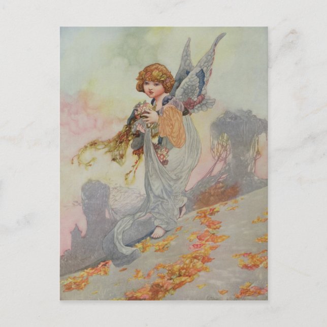 Autumn from the Seasons Postcard (Front)