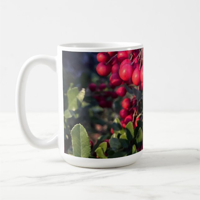 Autumn fruit coffee mug (Left)