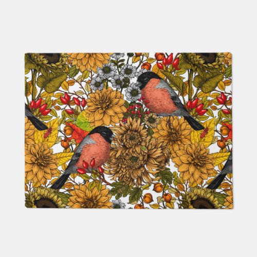 Autumn garden 1 doormat