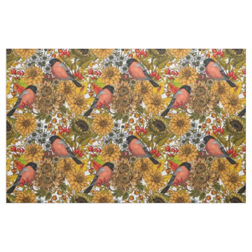 Autumn garden 1 fabric