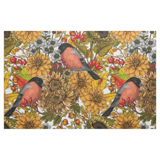 Autumn garden 1 fabric